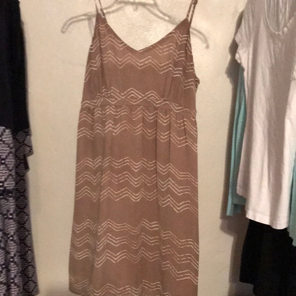 Tan Dress